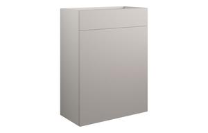 Clarence 600mm Standard WC Unit - Matt Dove Grey (Grey Cab)